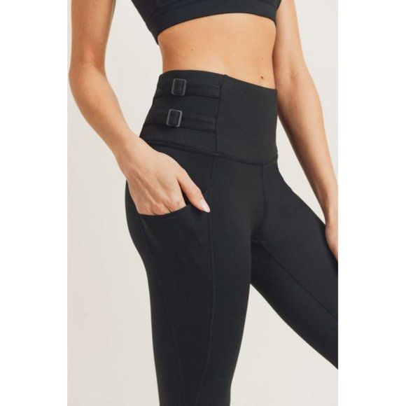 Harness Strap Highwaist Leggings - Picture 3 of 8